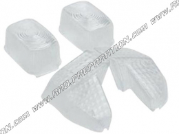 Cabochons clignotants avant et arrière transparent TUN'R pour scooter YAMAHA BW'S, MBK BOOSTER de 1999 à 2003