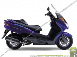 Escape LEOVINCE GRANTURISMO BLACK EDITION para Maxi-Scooter SUZUKI UH 150 de BURGMAN 2002 a 2006