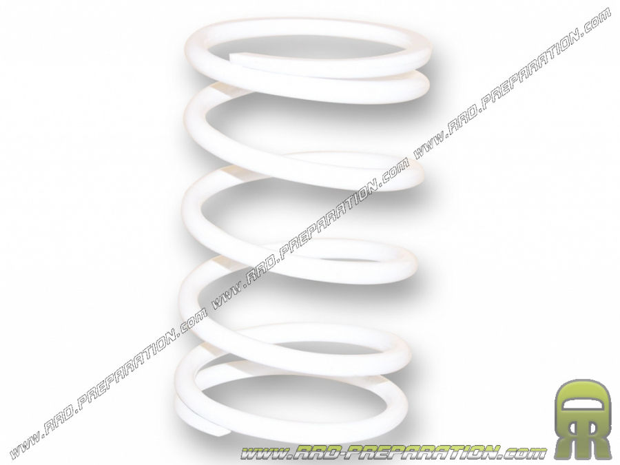 Yellow MALOSSI thrust spring for MULTIVAR or ORIGIN variator on quad and maxi scooter AIE, AEON, HONDA, KYMCO, SYM ...