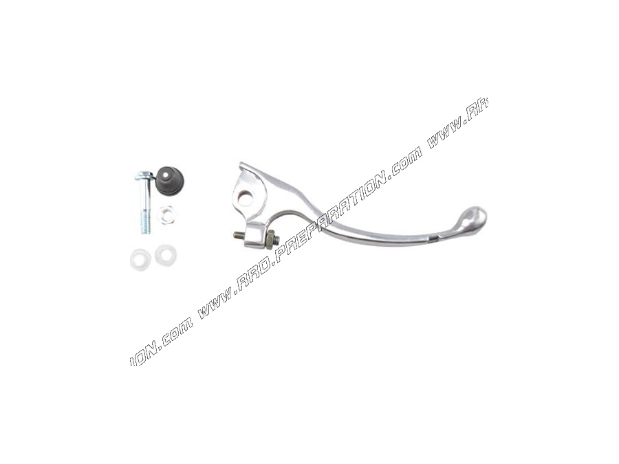 Silver RIEJU brake lever for mécaboite 50cc RIEJU MRT, MARATHON