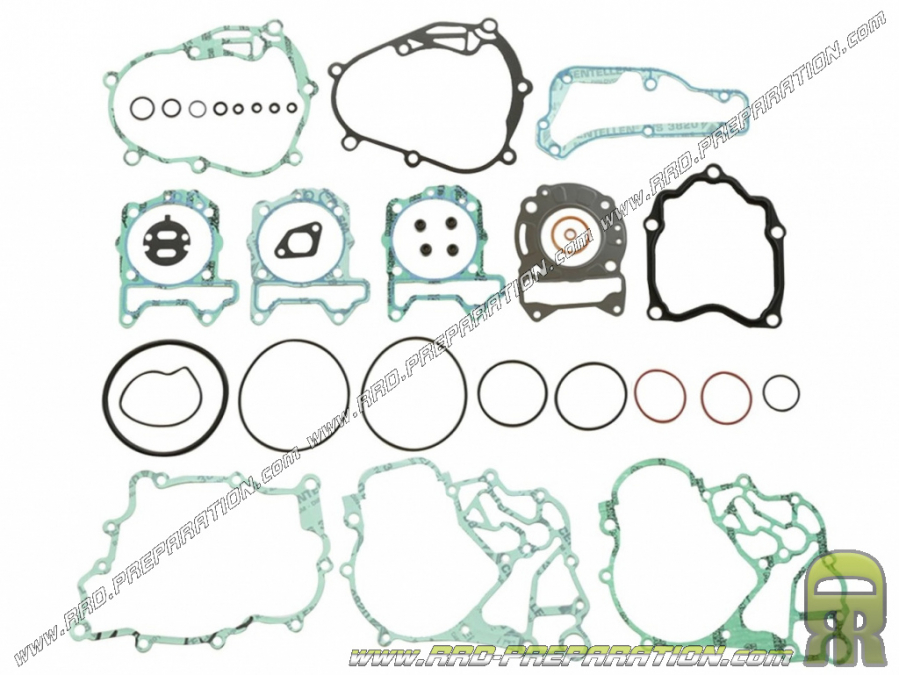 Pack joint complet ATHENA pour moteur maxi-scooter APRILIA ATLANTIC, GILERA RUNNER, PIAGGIO VESPA GTS EURO 3 125cc 4T...