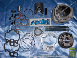 Kit 100cc POLINI BIG EVOLUTION aluminio especial Ø52mm carrera 44mm biela 95mm y eje de 14mm para minarelli am6