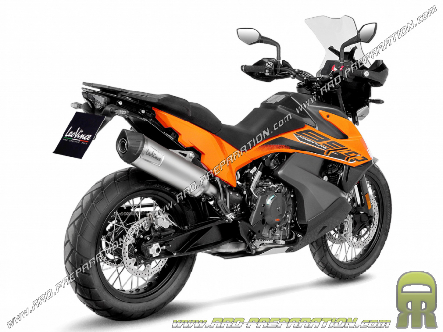 Silencieux d'échappement LEOVINCE LV ONE EVO pour KTM 790, 890 ADVENTURE / L / R / RALLY à partir de 2021