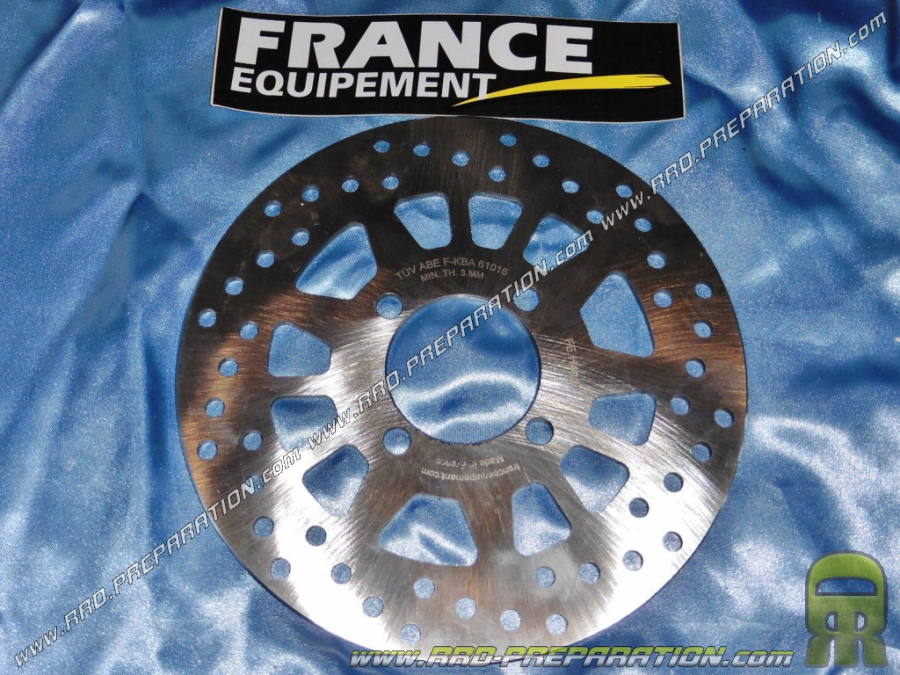 Disque de frein avant - arrière Ø220mm FRANCE EQUIPEMENT pour QUAD AXR, BAROSSA, TRITON, XROAD 170 et 250cc