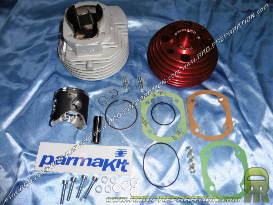 High engine kit 135cc Ø58mm PARMAKIT SP 09 EVO aluminum scooter VESPA PRIMAVERA, PK, ETS, ET3, XL ... 125cc 2T