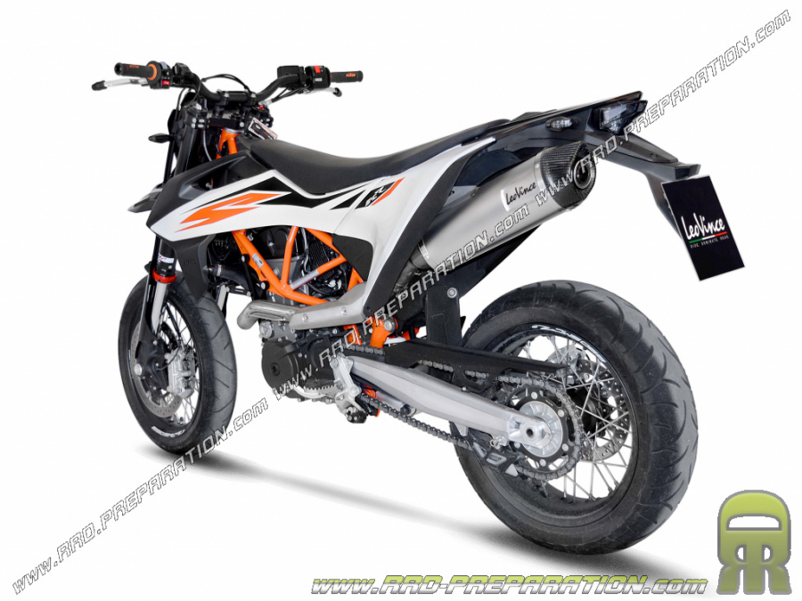 Silencieux d'échappement LEOVINCE LV ONE EVO pour KTM 690 ENDURO R, SMC R... de 2019 à 2020