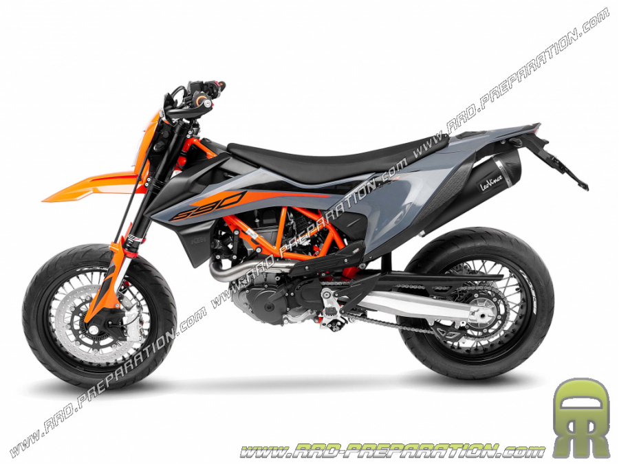 Pare chaleur carbone ARROW pour KTM 690 ENDURO R / 690 SMC R... de 2019 à 2020