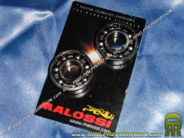 Set of 2 reinforced crankshaft bearings MALOSSI for PIAGGIO CIAO, PX / SOLEX