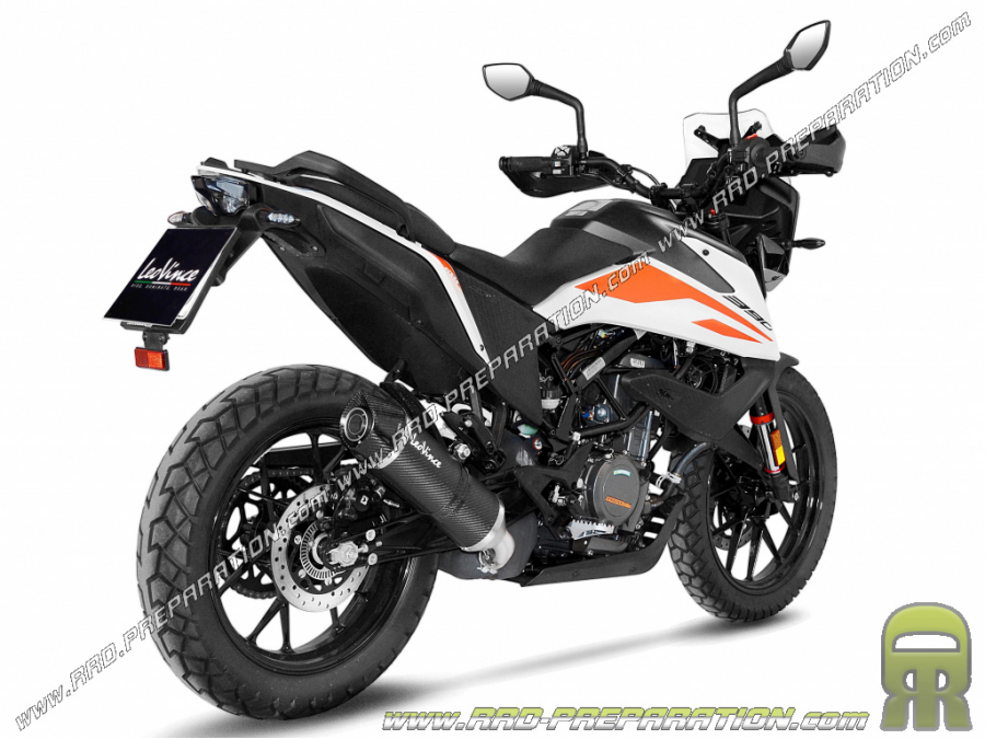 Silencieux d'échappement LEOVINCE LV ONE EVO pour KTM 390 ADVENTURE de 2020 à 2021