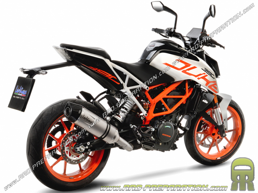 Silenciador de escape LEOVINCE LV ONE EVO para KTM DUKE y RC 125cc y 390cc de 2017 a 2020