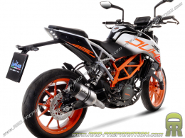 LEOVINCE LV PRO exhaust silencer for KTM DUKE and RC 125cc and 390cc motorcycles from 2017 to 2020