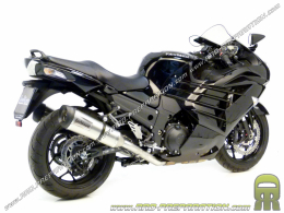 Paire de silencieux d'échappement LEOVINCE FACTORY S pour KAWASAKI ZZR 1400/ZX 14 R de 2012 à 2015