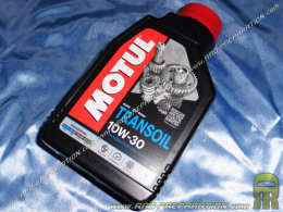 Huile de boîte de vitesse MOTUL TRANSOIL MINERALE pour moto 2 temps, embrayage a bain d'huile 1L