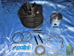 Kit haut moteur 225cc Ø69mm POLINI fonte APE CAR P2, P3, TM, P501 2T 200cc axe 18mm 