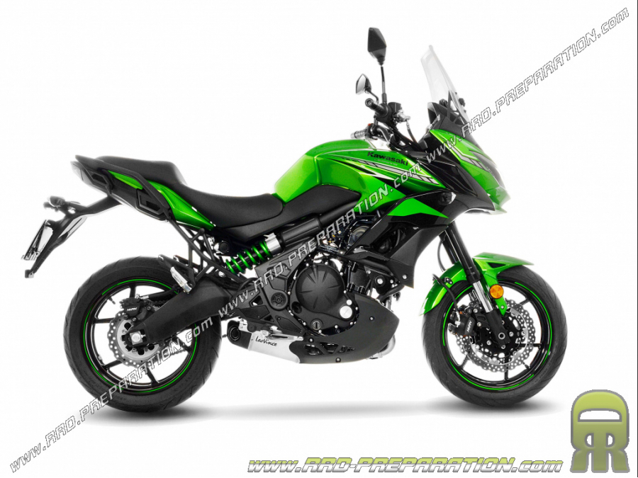 Línea de escape completa LEOVINCE UNDERBODY KAWASAKI VERSYS 650 de 2017 a 2020