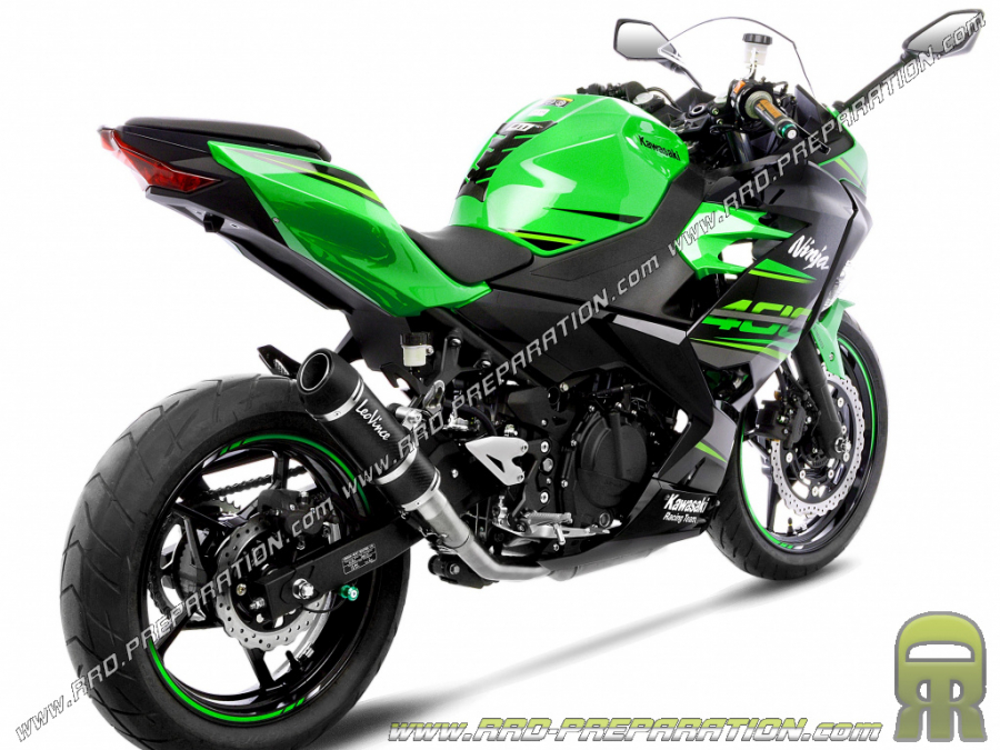 Silenciador de escape LEOVINCE LV ONE para KAWASAKI NINJA 400 y Z 400 de 2018 a 2021