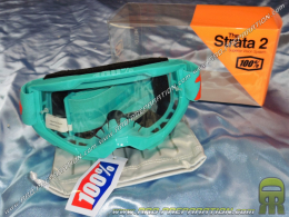 Masque, lunettes de cross 100% ADULTE STRATA 2 SUMMIT coloris au choix
