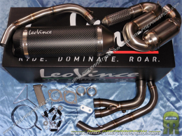LEOVINCE LV ONE EVO complete exhaust system for YAMAHA MT 07 from 2021
