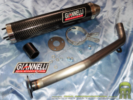 Silencieux, cartouche GIANNELLI en aluminium ou carbone pour APRILIA SX 125cc 2 temps 2008 à 2013