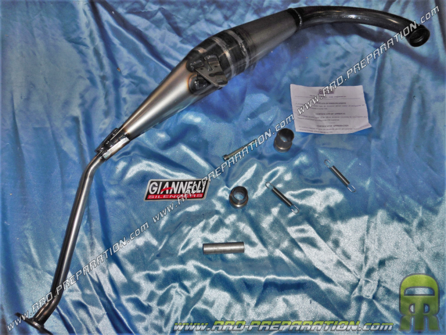 Cuerpo de escape de paso bajo GIANNELLI para YAMAHA TZR / MBK X-POWER (2000 a 2003)