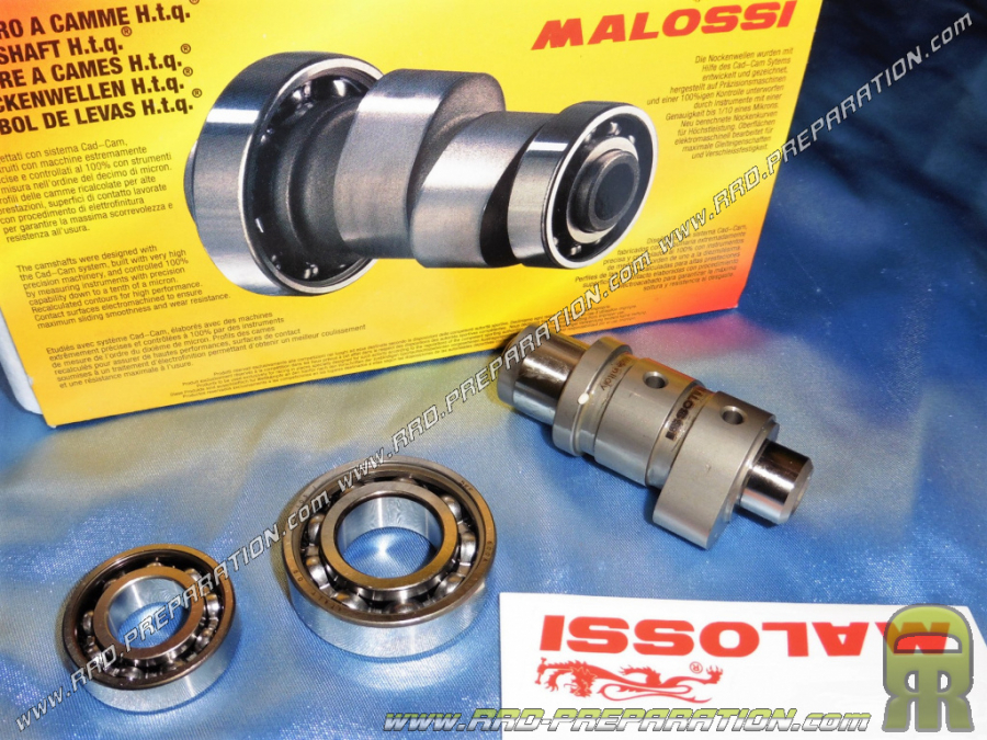 Árbol de levas POWER CAM MALOSSI para maxi-scooter YAMAHA MAJESTY, THUNDER, MAXTER, TEOS, MBK... 125, 150, 180 4T