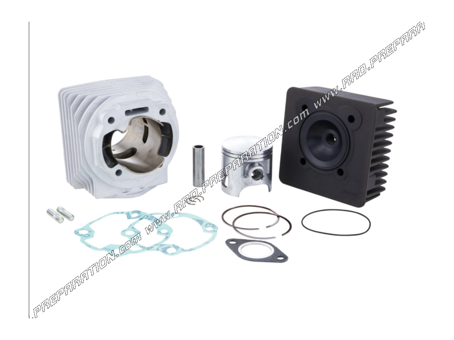 High engine kit 177cc Ø66mm PARMAKIT aluminum for APRILIA SR, GILERA TYPHOON, PIAGGIO ZIP, SKIPPER 125 and 150cc 2T