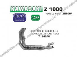 Colector de escape ARROW Racing para KAWASAKI Z 1000 de 2014 a 2017