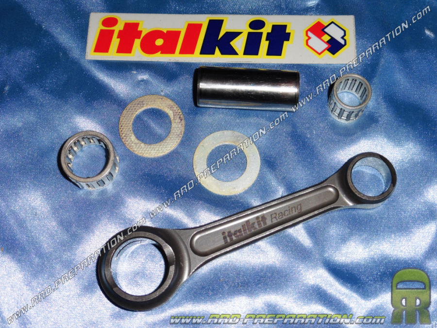 ITALKIT Connecting Rod Forged forged competition (Length 115mm, crank pin Ø20mm, axis 15mm) MOTO ROTAX 125cc engine (APRILIA)
