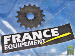 Used gearbox output sprocket FRANCE EQUIPEMENT teeth of your choice for KAWASAKI Z650, EN, VULCAN, NINJA 2015 to 2018