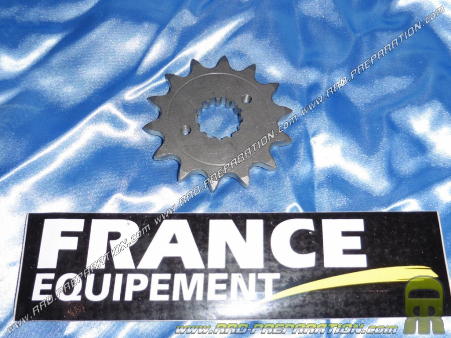 Pignon de chaîne FRANCE EQUIPEMENT pour QUAD MASAI DEMON et DINLI DMX 450 et 460cc (13 à 15 dents aux choix)