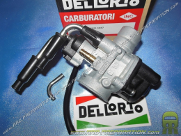 Carburateur DELLORTO PHBN 17,5 LS souple, avec graissage séparé, starter câble, dépression...