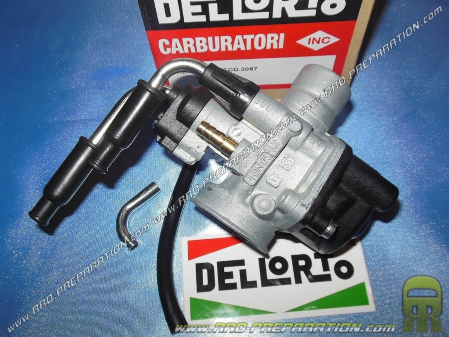 Carburador flexible DELLORTO PHBN 17.5 LS, con lubricación separada, estrangulador de cable, depresión...