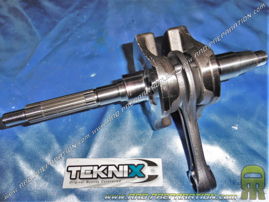 Crankshaft, connecting rod assembly TEKNIX reinforced for maxi-scooter PIAGGIO BEVERLY, MP3, VESPA GTS 125cc from 2009