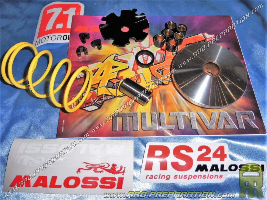 MALOSSI Multivar variator (vario + thrust spring, ...) for scooter HONDA, PEUGEOT ...