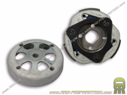 Clutch + bell kit CLUTCH BELL MALOSSI Ø125mm maxiscooter PIAGGIO VESPA, LIBERTY, APRILIA SR INDIEN ... 125 and 150cc 4T