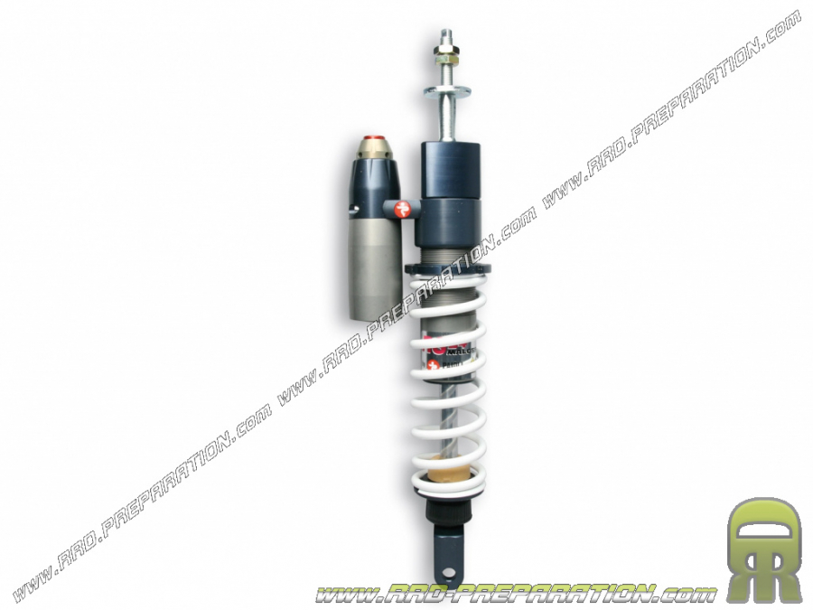 Amortiguador gas MALOSSI RS24/10-R PIAGGIO ZIP, QUARTZ, GILERA RUNNER, STORM... 50, 125, 180 2T 290mm