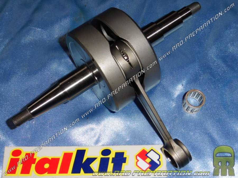 Crankshaft, ITALKIT racing crankshaft 44.9 race and 14mm cage for DERBI EURO 1 and 2