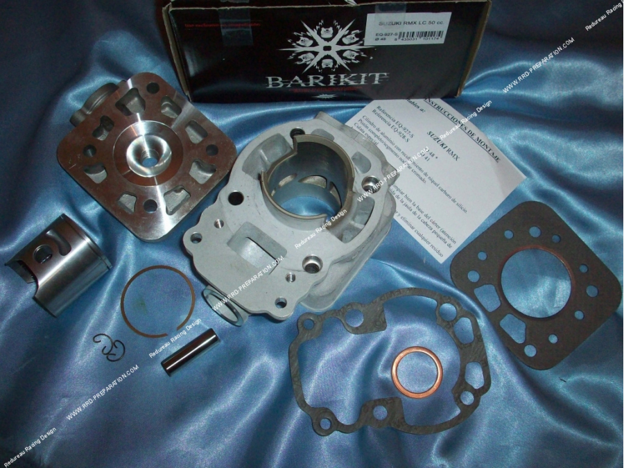 Kit 70cc Ø48mm BARIKIT aluminio para moto SUZUKI 50cc RMX y SMX