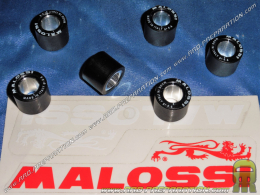 Set of 6 MALOSSI rollers in Ø19X15,5mm grammage of your choice