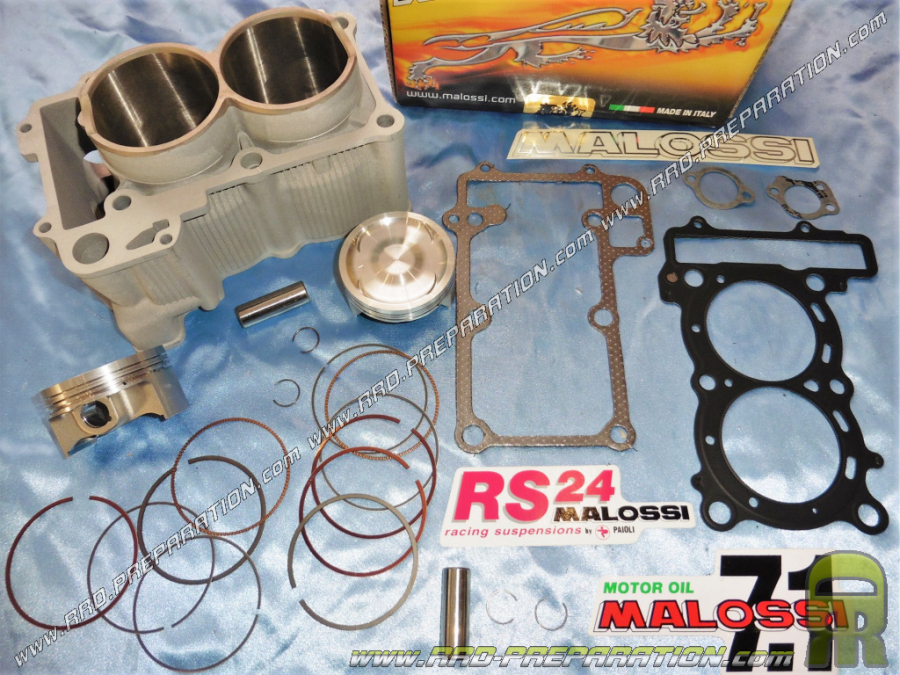 Kit 560cc MALOSSI Ø70mm, double cylinder / piston for YAMAHA TMAX 500 from 2004 to 2011