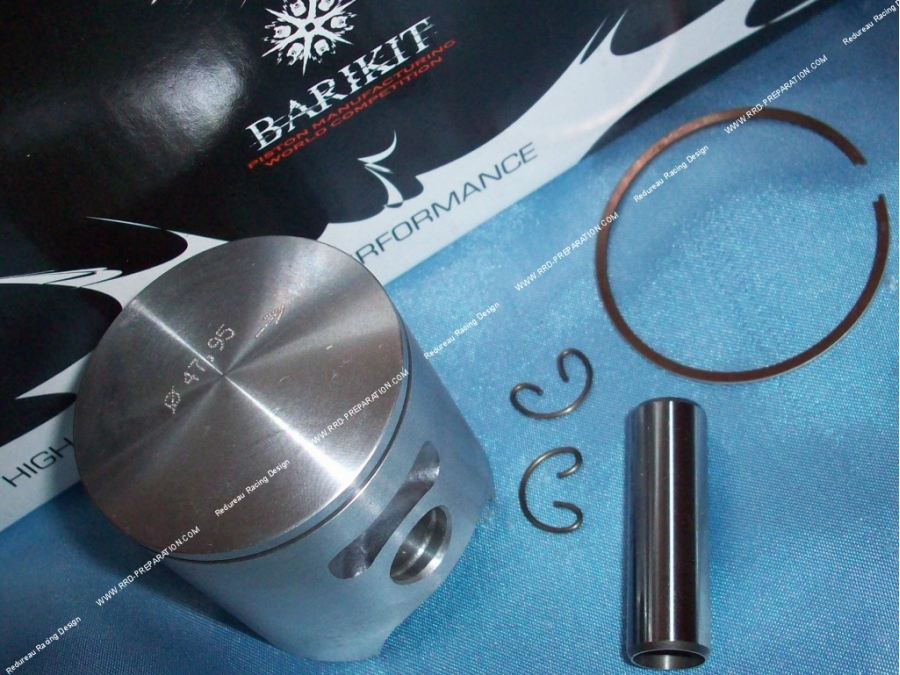 BARIKIT Pistón monosegmento BARIKIT para kit aluminio 70cc en SUZUKI SMX & RMX 50cc