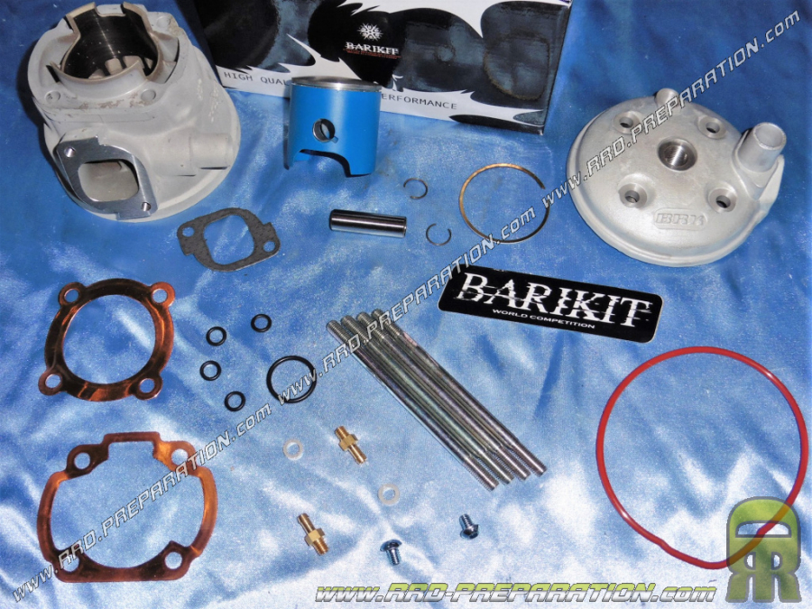 Kit 88cc BARIKIT BRK Ø50mm (spécial course 45mm bielle 85mm, axe de 12mm) minarelli horizontal liquide