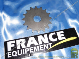 Pignon de sortie de boite FRANCE EQUIPEMENT dents aux choix pour moto SUZUKI GSR 750, GSX S 1000... largeur 525