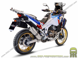 Silencieux d'échappement LEOVINCE LV ONE EVO pour HONDA CRF 1100 L AFRICA TWIN/ADVENTURE SPORT/DCT de 2020 à 2021