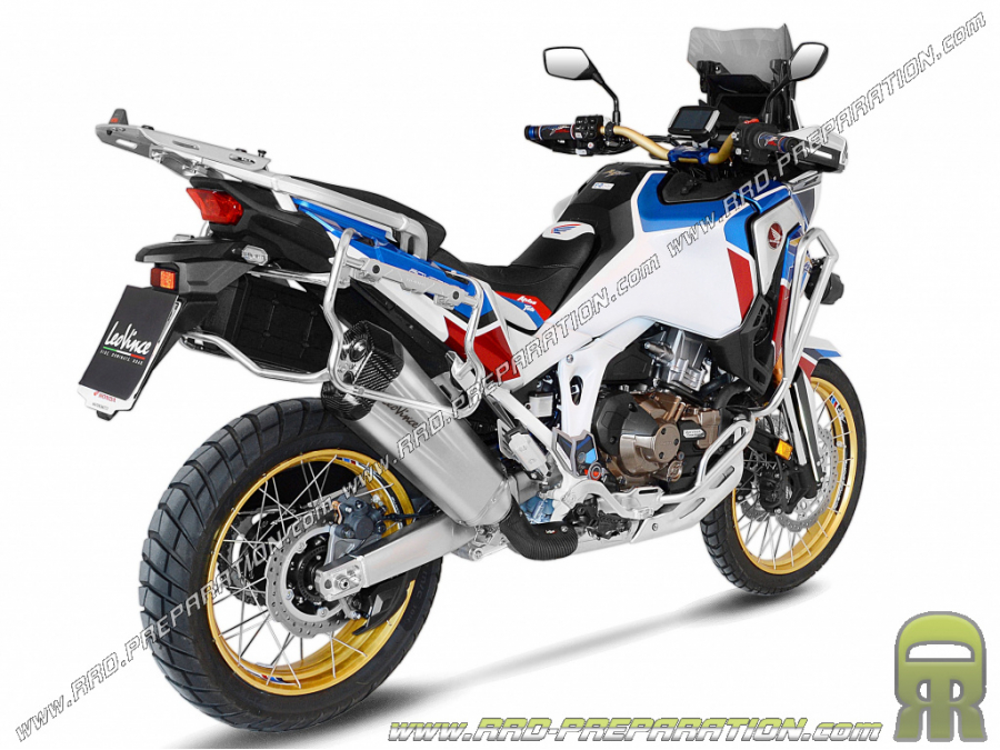 Silencieux d'échappement LEOVINCE LV-12 pour HONDA CRF 1100 L AFRICA TWIN/ADVENTURE SPORT/DCT de 2020 à 2021