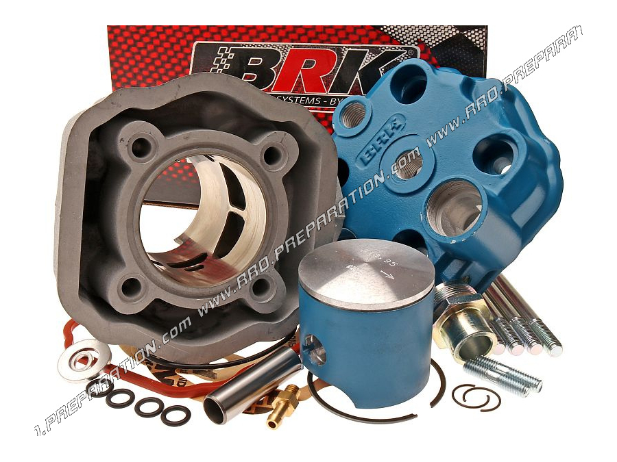 Kit 80cc haut moteur Ø50mm BARIKIT BRK RACING mono segment aluminium DERBI euro 3 & 4