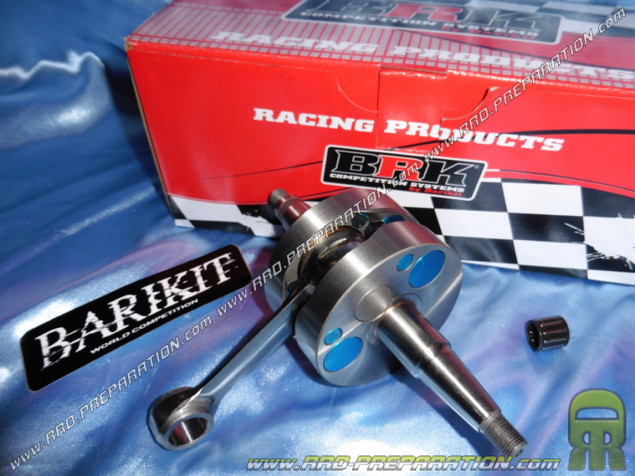 Cigüeñal, conjunto biela BARIKIT BRK Competition carrera 40mm para motor mécaboite DERBI euro 3