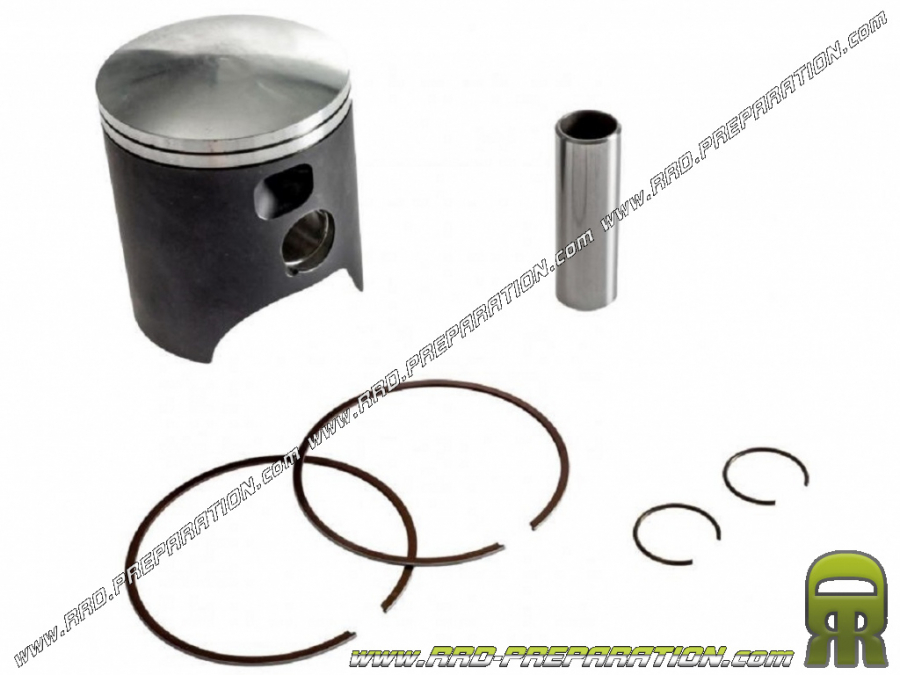 Piston bi-segments BARIKIT Ø44 mm pour kit BARIKIT 65cc Ø44mm aluminium pour DERBI Variant Start, Start 5