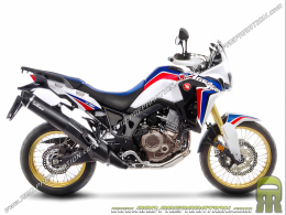 Silencieux d'échappement LEOVINCE NERO pour HONDA CRF 1000 L AFRICA TWIN de 2016 à 2017