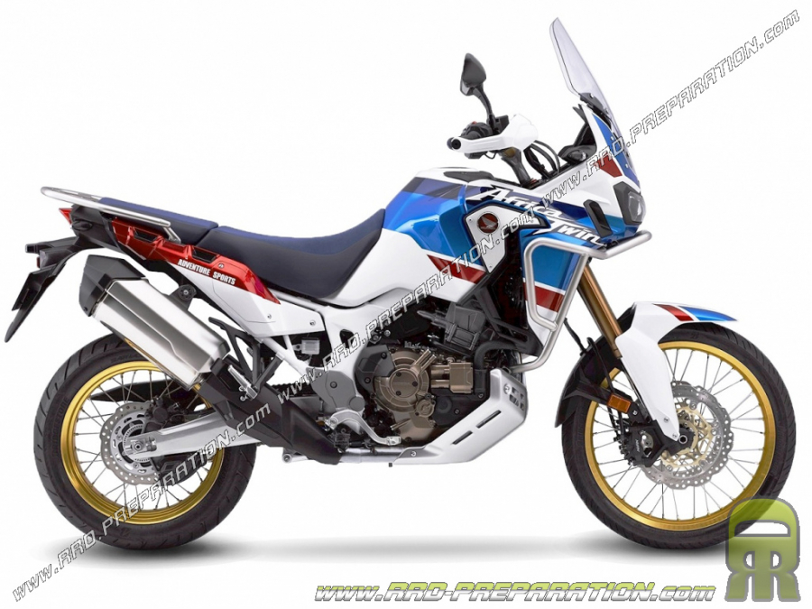 Collecteur LEOVINCE pour silencieux ORIGINE sur HONDA CRF 1000 L AFRICA TWIN de 2018 à 2019